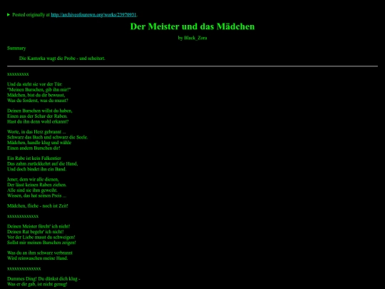 zora_stories/Meister_und_Maedchen screenshot