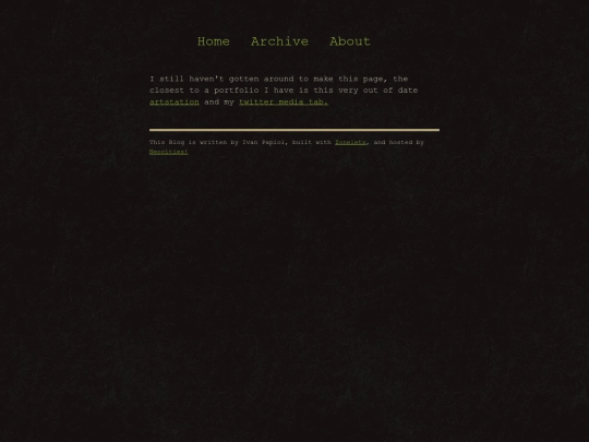 Portfolio screenshot