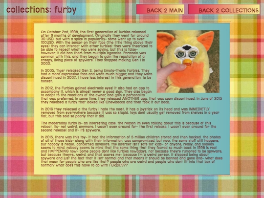 collection/furby screenshot
