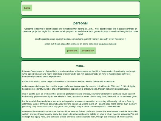 personal screenshot