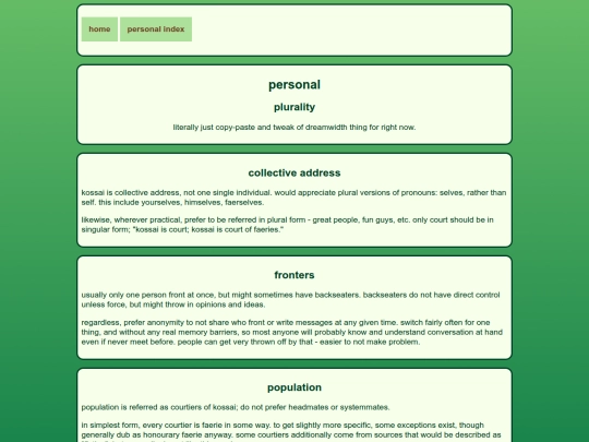 personal/plurality screenshot