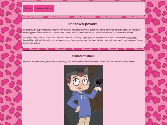 shrines/shezow/powers screenshot