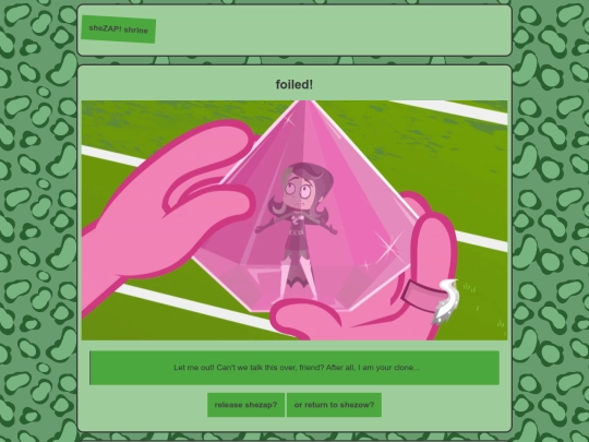 shrines/shezow/shezap/foiled screenshot