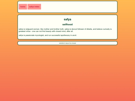 worlds/kesp/safya/selfhood screenshot