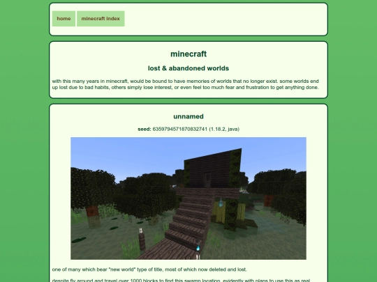 worlds/minecraft/abandoned screenshot