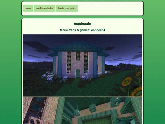 worlds/minecraft/macinaalo/locations/faerie_traps/connect_4 screenshot