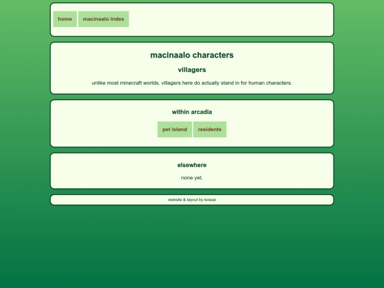 worlds/minecraft/macinaalo/villagers screenshot