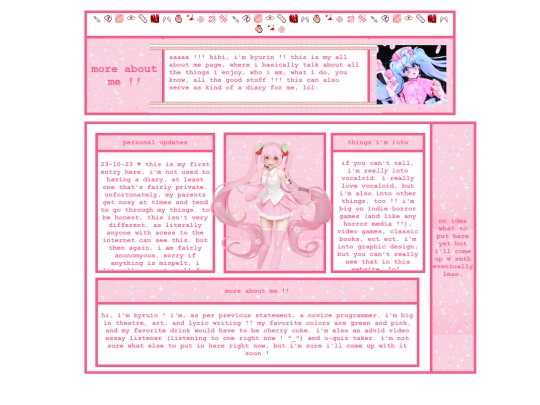 more-aboutme screenshot