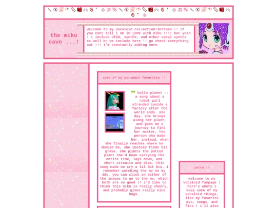 vocaloid-collection screenshot