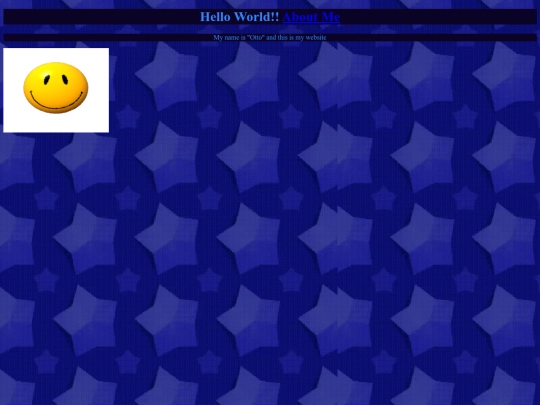 Project 01/homepage screenshot
