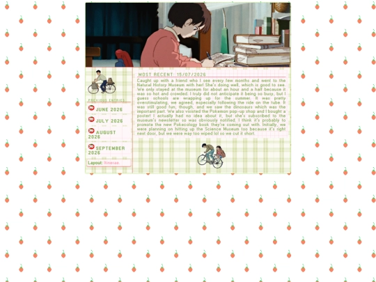blog screenshot