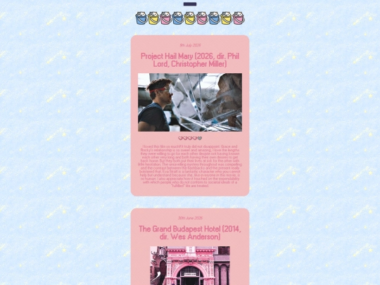 movielog screenshot