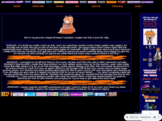 journal screenshot