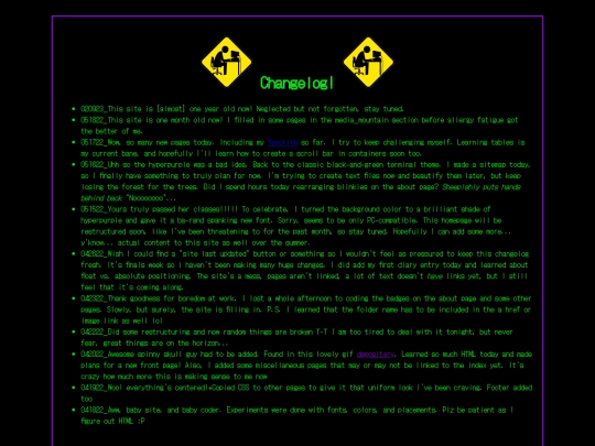 cybertopia_pages/changelog screenshot