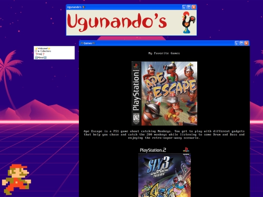 games screenshot