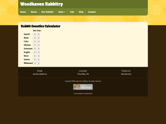 genetics screenshot