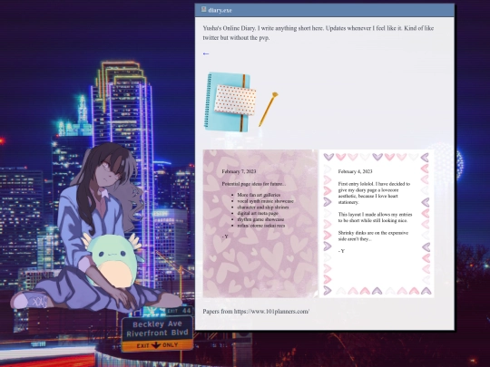 recyclebin/diary screenshot
