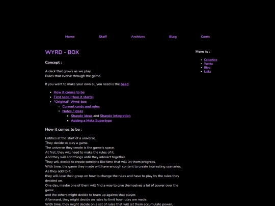 Archives/Games/Mtg/Wyrd-box screenshot