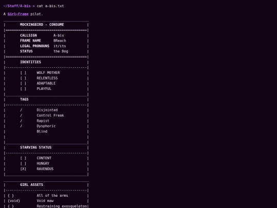 Staff/A-bis screenshot