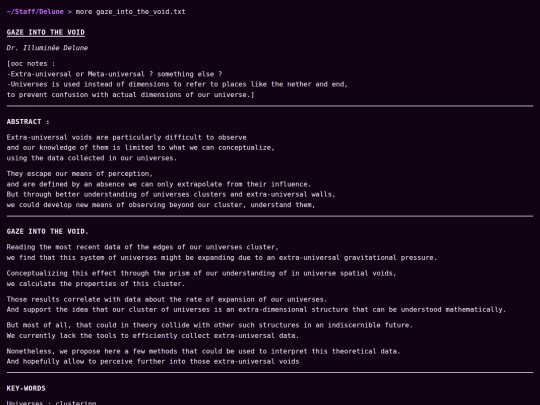 Staff/Delune/gaze_into_the_void screenshot
