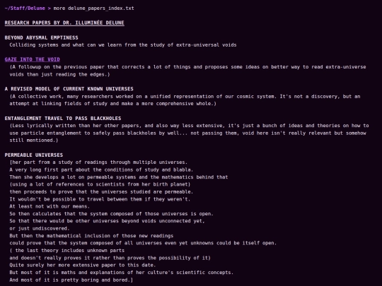 Staff/Delune screenshot