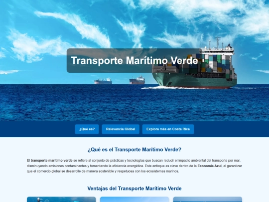 Transporte maritimo screenshot