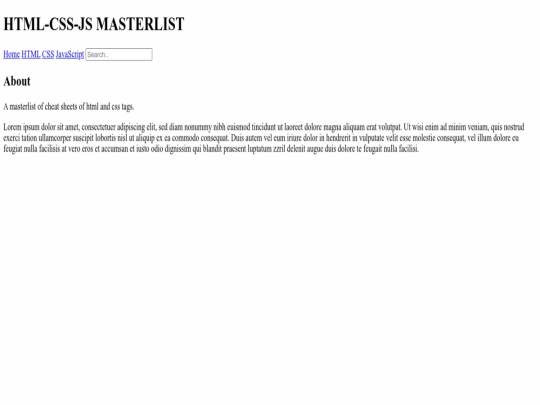 index screenshot