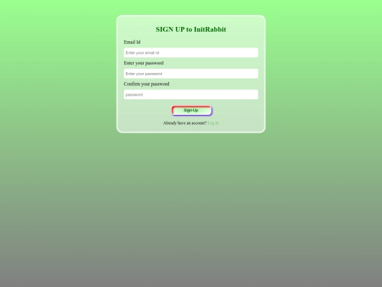 project2/project1/signup screenshot