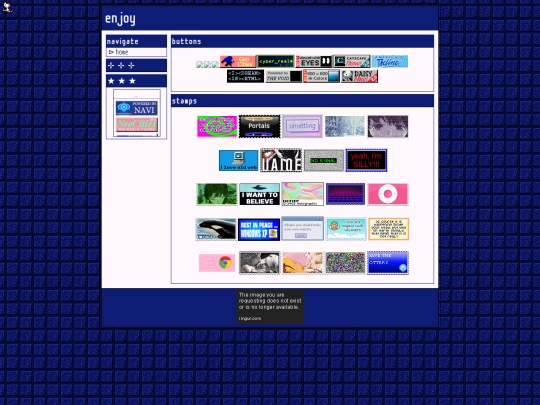 buttonsNstamps screenshot