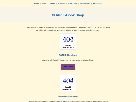 bookshop screenshot