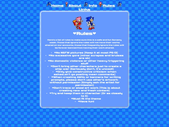 rules screenshot