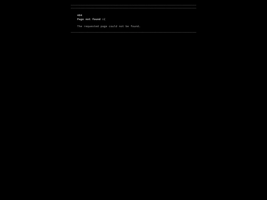 404 screenshot
