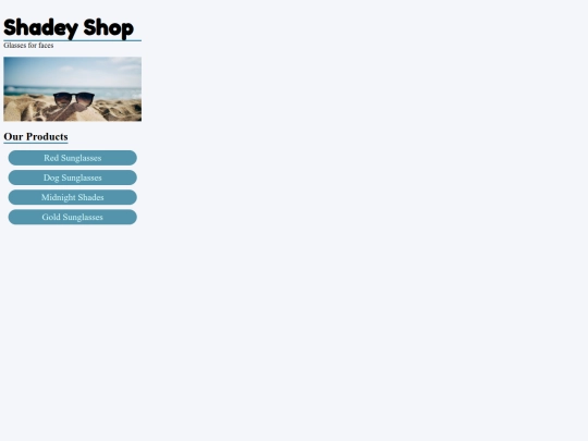 Shady shop screenshot