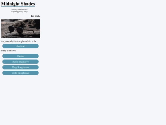 Shady shop/pages/midnightshades screenshot