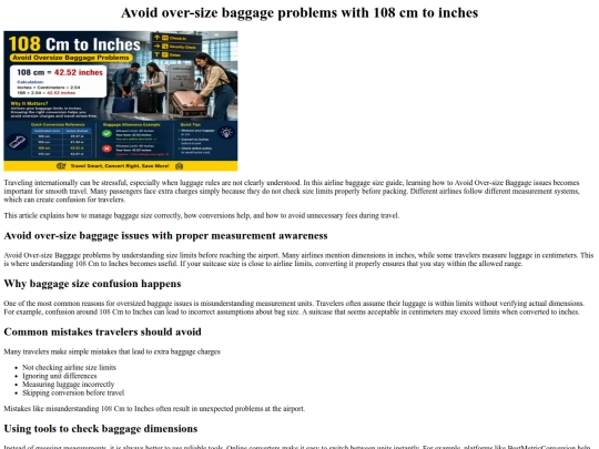 avoid-over-size-baggage-problems-with-108-cm-to-inches screenshot