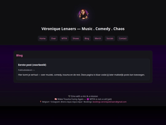 blog screenshot