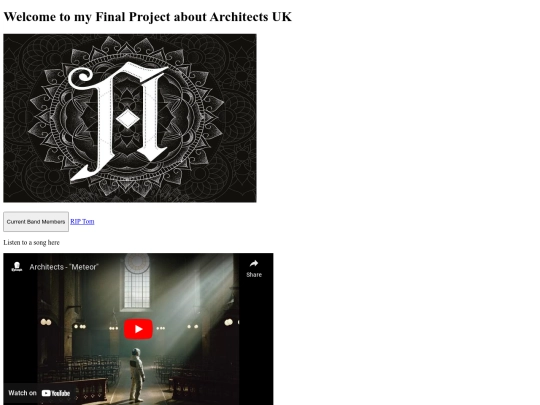 FinalProject screenshot