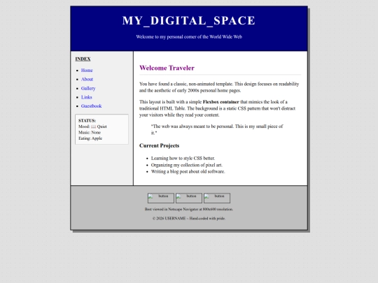 html/editpage screenshot
