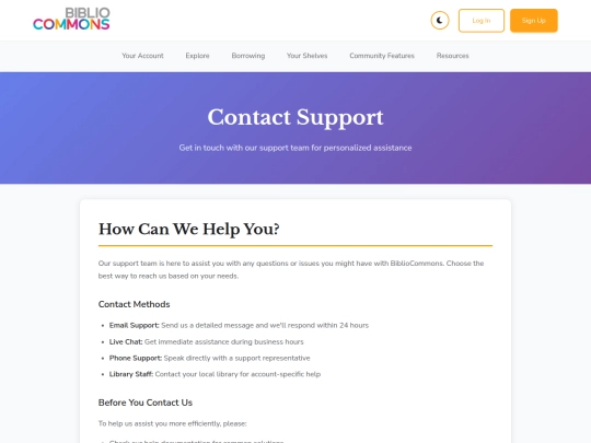 contact-us screenshot