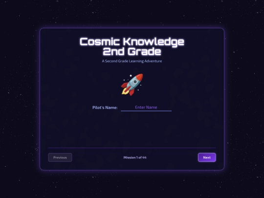 CosmicQuest-2ndGrade screenshot
