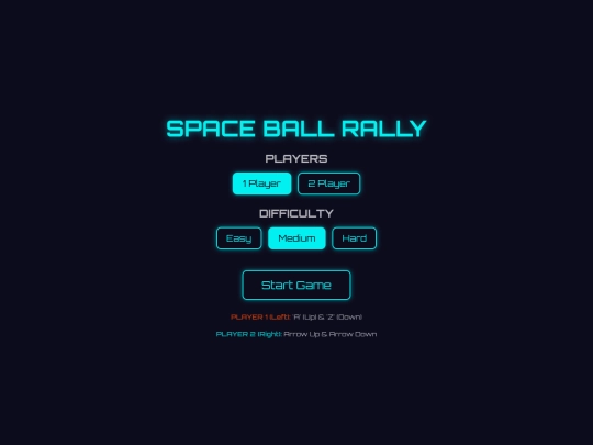 spaceballrallygame screenshot