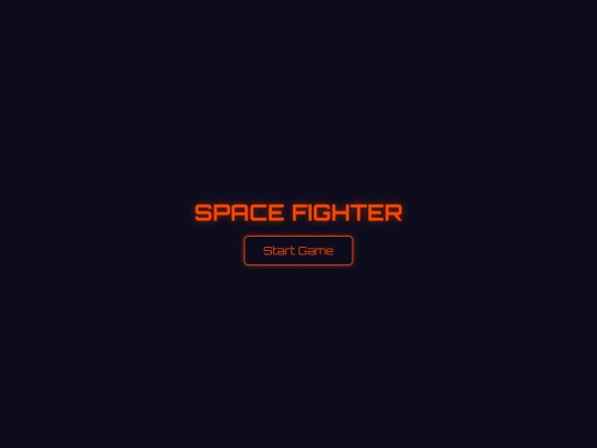 spacefightergame screenshot