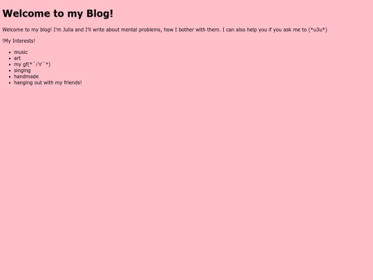 Dionikittysblog screenshot