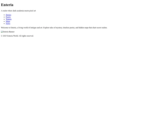 Enteria screenshot