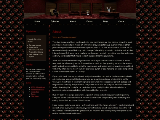 gentlemen/about screenshot