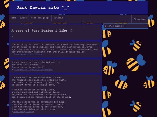 page/lyrics screenshot
