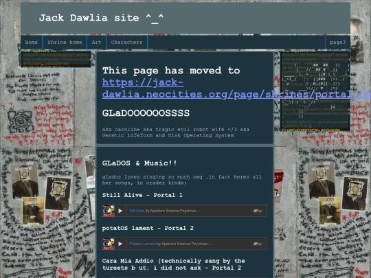 page/portal/glados screenshot