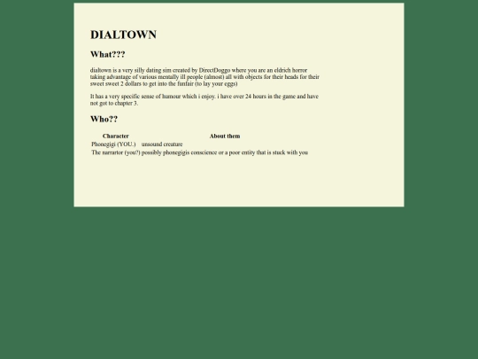 page/shrines/dialtown screenshot