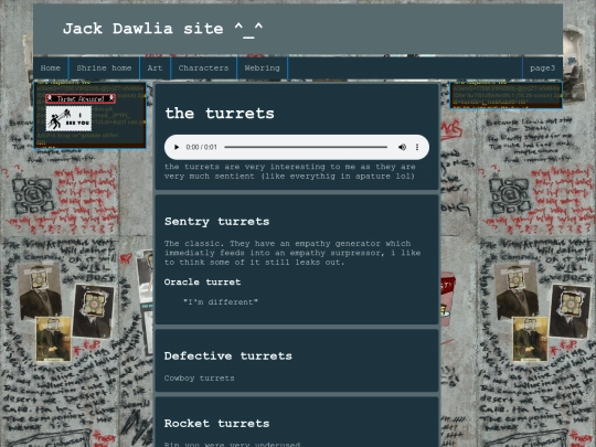 page/shrines/portal/characters/turrets screenshot