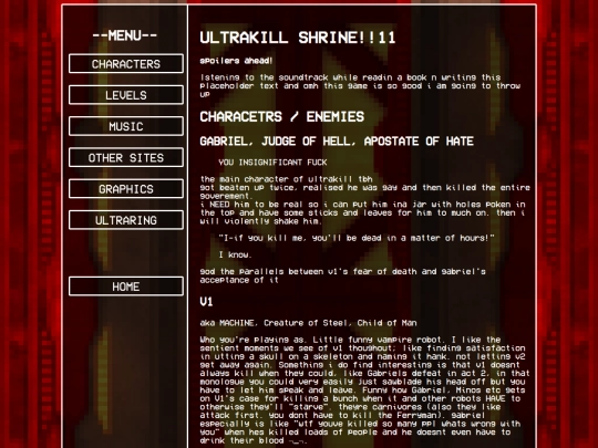 page/shrines/ultrakill screenshot